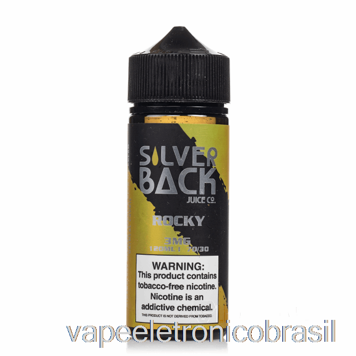 Vape Eletrônico Rocky - Silverback Juice Co. - 120ml 6mg